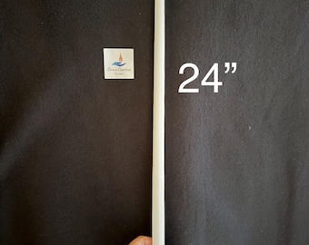 24 Inch White Taper Candle | Unscented Unity, Paschal, DIY Decor Candle