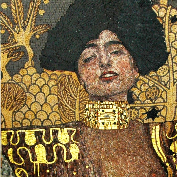 Gustav Klimt "Judith" - Mosaic Reproduction