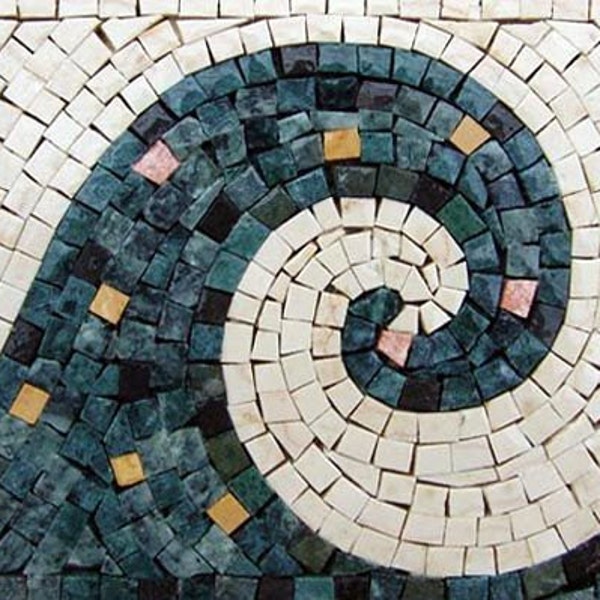 Mosaic Tile Pattern - Wave