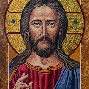 Mosaic Icon - Jesus Christ