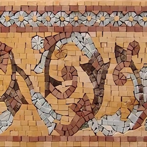 Mosaic Art - Floral Border