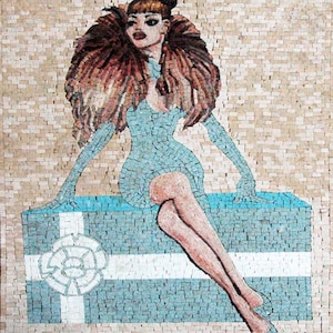 Mosaic Illustration Mosaic Marble