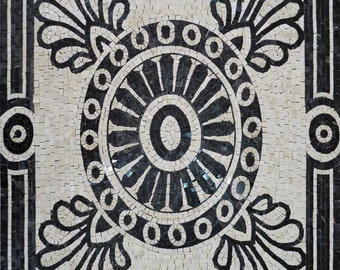 Palmette Floor Mosaic - Philo
