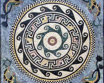 Geometric Nautical Mosaic