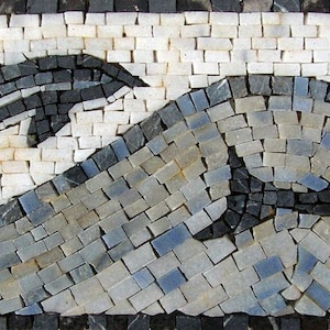 Nautical Mosaic Border Art