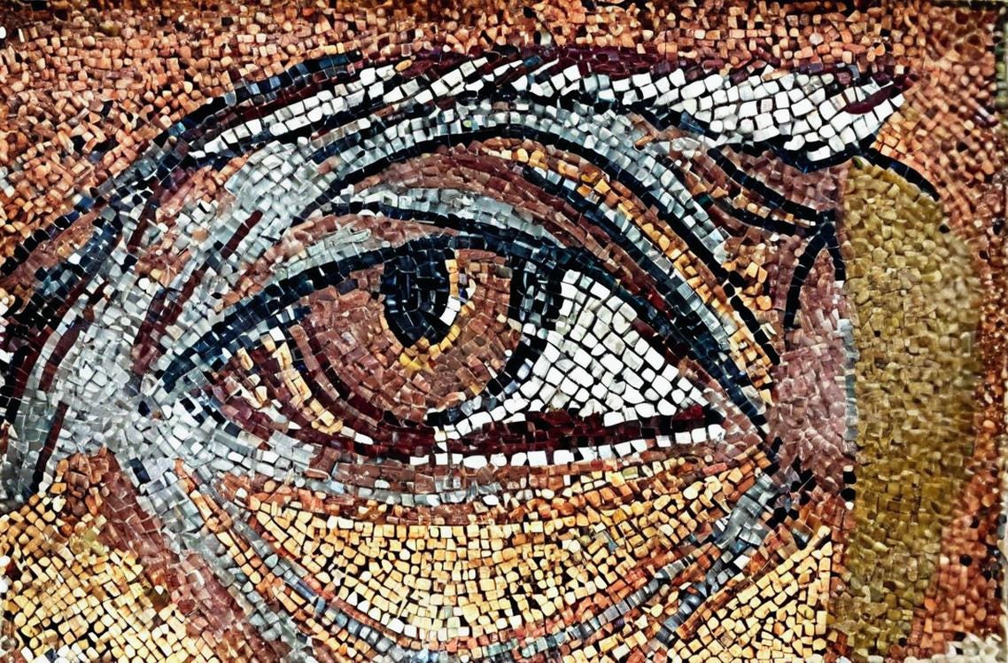 Home Wall Art Oceanus Eye Mosaic Art For Home Decor Unique Design For Room Wall Custom Mosaic Art