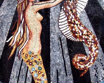 Mermaid Mosaic Art