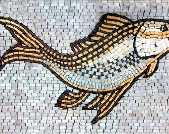 Fish Mosaic - Mosaic Artwork