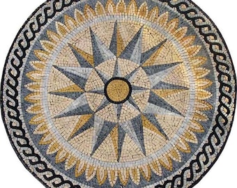 Nautical Mosaic - Windrose
