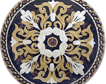 Mosaic Medallion - Floral Mosaic