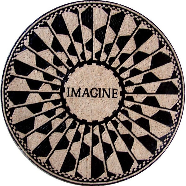 Modern Mosaic Medallion - Imagine