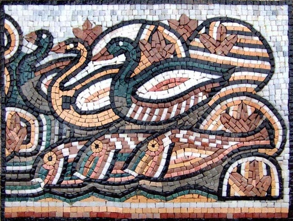 Canards Marbre Mosaique Art Etsy Canards Marbre Mosaique Art Etsy