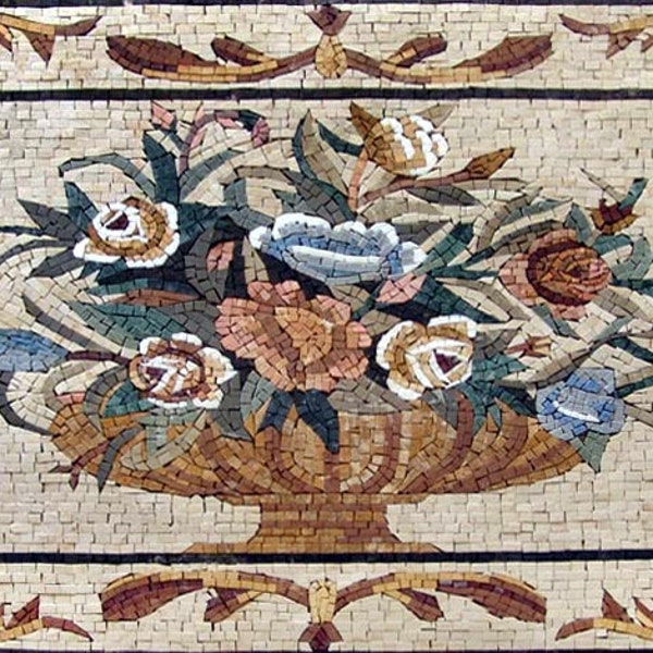 The Antique Mosaic Flower Vase