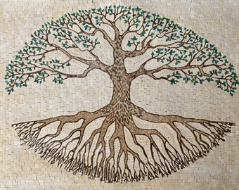 Tree Of Life Mosaic Medallion