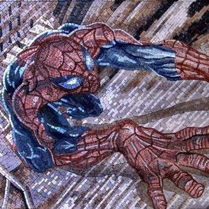 Spiderman Mosaic Art image 1