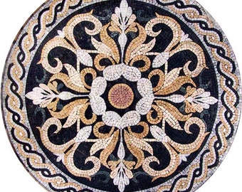 Mosaic Medallion - Floral Mosaic