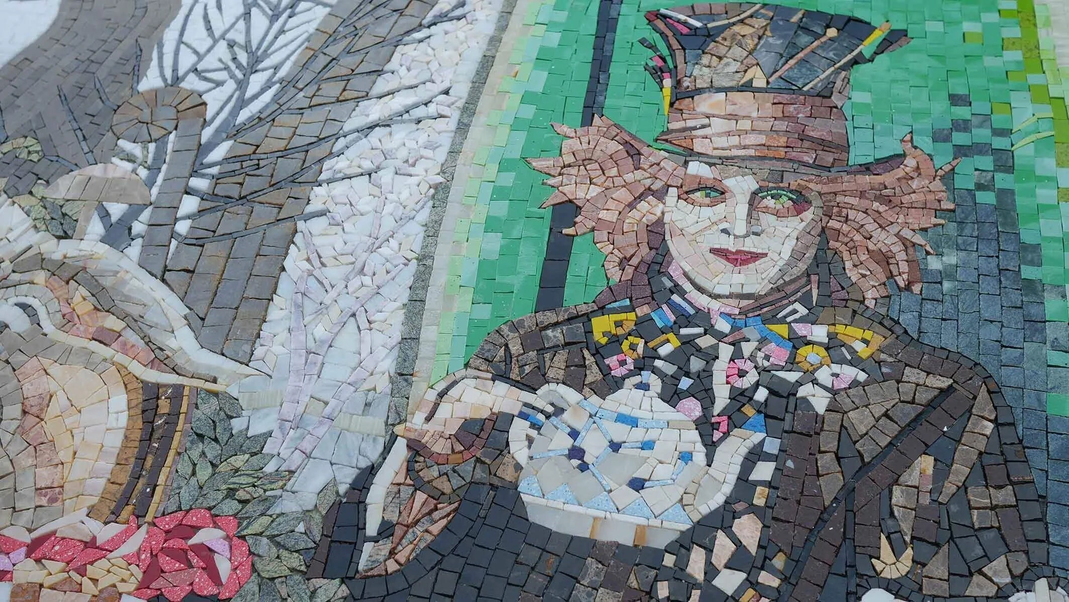 特大 ディズニー 不思議な国のアリス ダイヤモンドアート 額付き 完成品