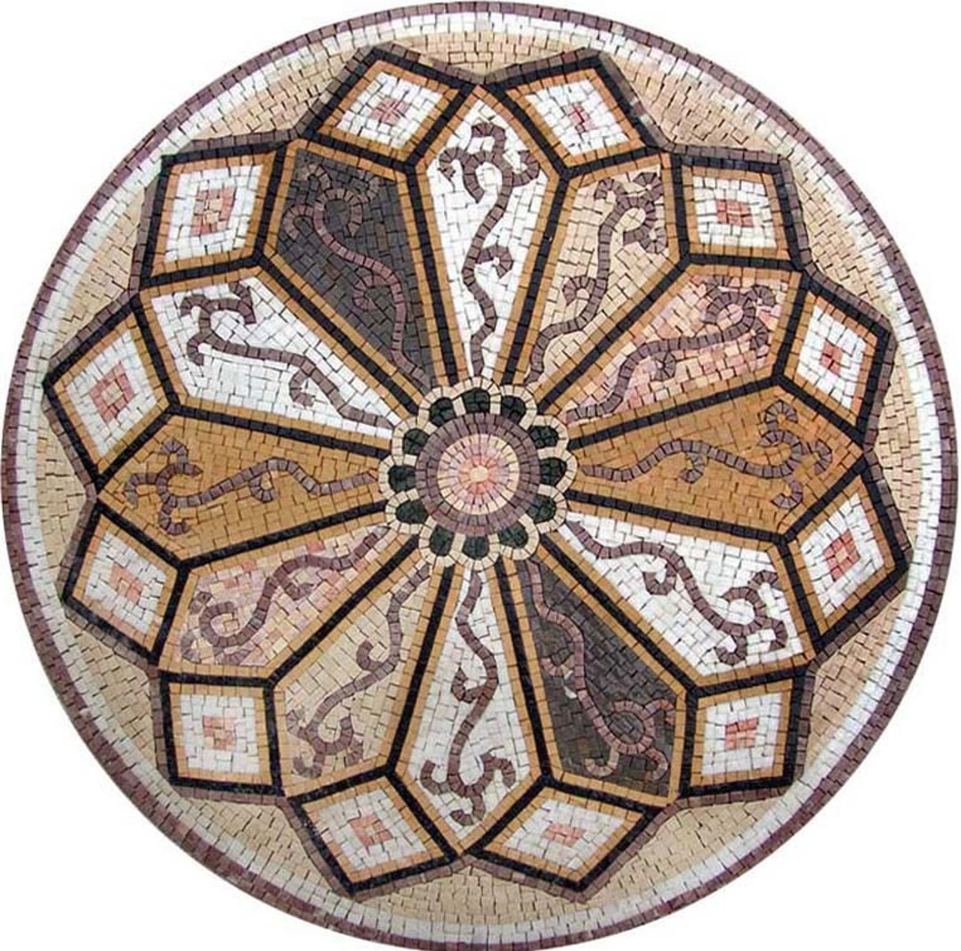 Geometric Modern Mosaic - Mira - Etsy