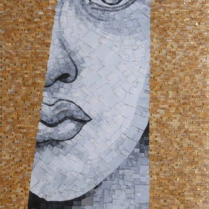 The Roman Lady Mosaic Portrait