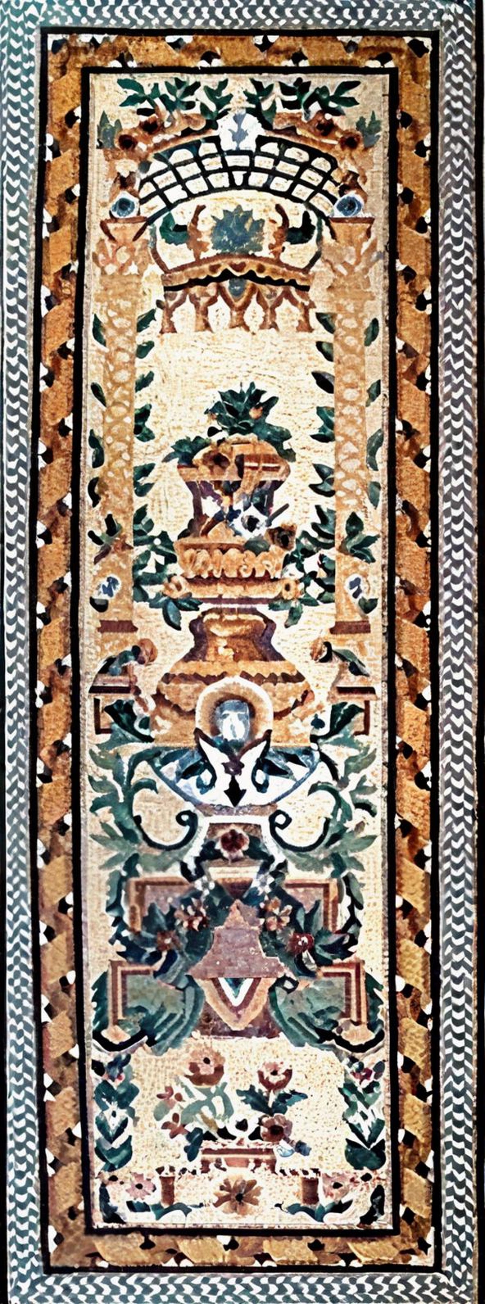 Illustrative Mosaic Tile Rug - Etsy