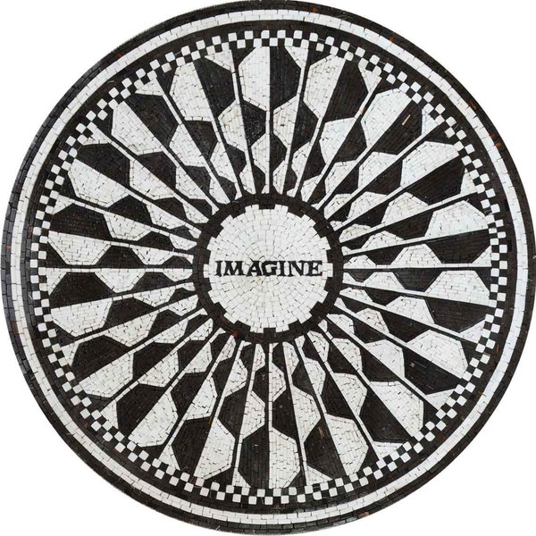 Mosaic Medallion Rug - Imagine Art For Living Space Decoration Mosaic Custom Art