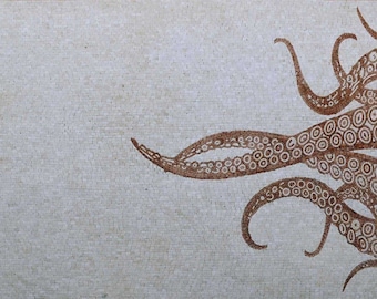 Octopus Tentacles Mosaic Art