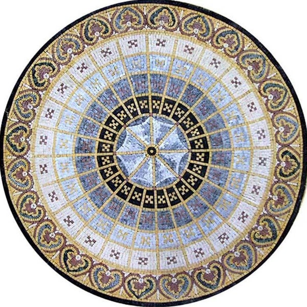 Marble Medallion Mosaic - Antioch