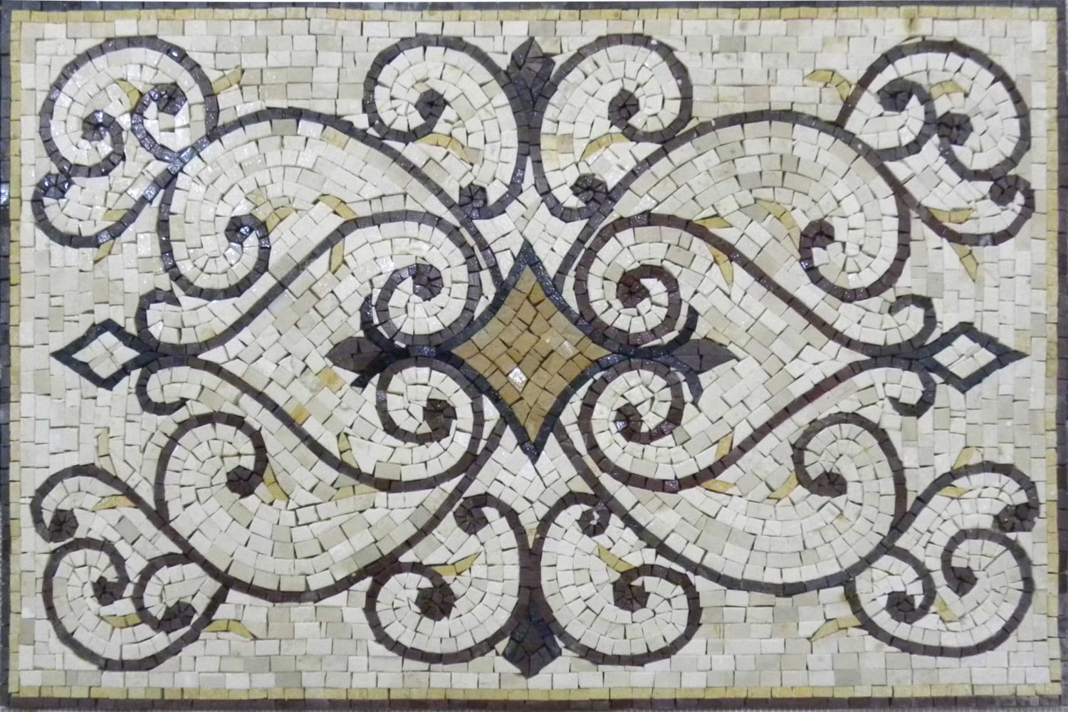 Rectangular Rug Mosaic - Varinad - Etsy