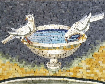 Mural Mosaic - Paradise Pigeons