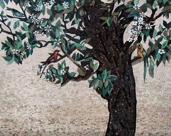 Tree of Life Mosaic Wall Art