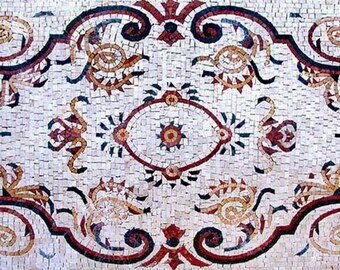 Damask Floral Mosaic - Vanessa