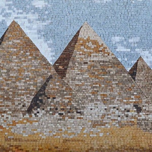 Mosaic Designs Giza Pyramids image 2