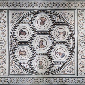 Casa Del Mosaico Planetario History Home Decoration Mosaic Artistic Rug