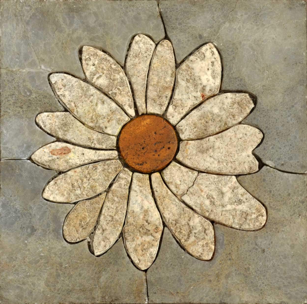 Daisy Flower Mosaic Tile Pattern - Etsy