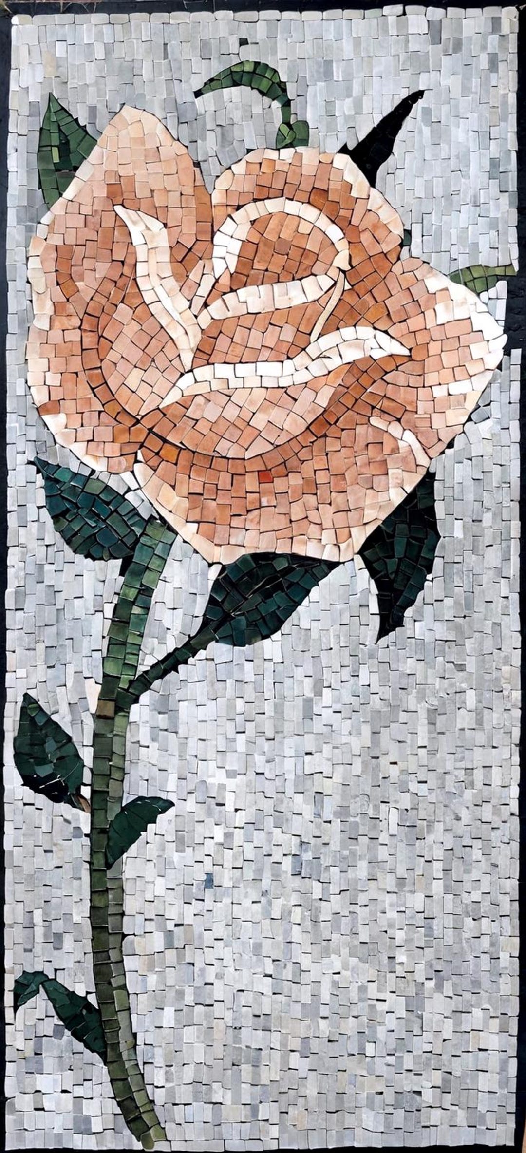 VERDELOOK Panchina mosaicoin metallo con inserti flower VERDELOOK Panchina mosaicoin metallo con inserti flower