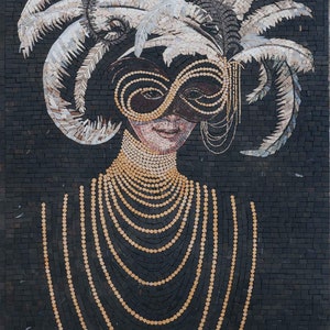 Masquerade Art - Mosaic Reproduction