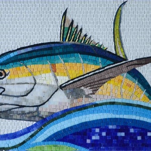 Glass Mosaic Art - The Big Fish