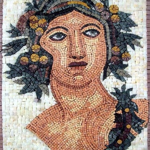 Roman Goddess Pomona Mosaic image 1