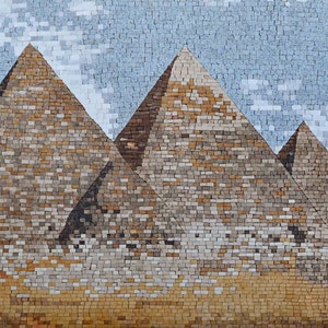 Mosaic Designs Giza Pyramids image 1
