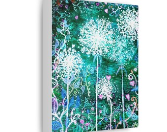 Dandelion Forest Canvas Art