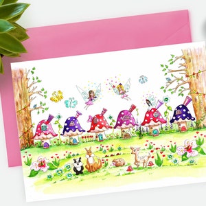 Printable Fairy Card, Downloadable PDF Card, Girls Card. - Etsy