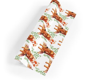 Giraffe Gift Wrapping Paper Roll