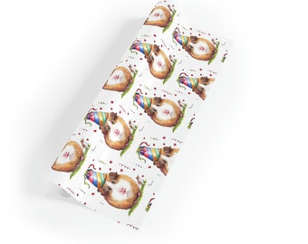 Guinea Pig Gift Wrapping Paper Roll