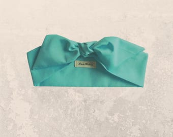 Cotton Hair Scarf, Retro Head Tie For Women In Spring Summer Colours