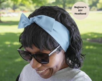 Easy Sew Headband, Do It Yourself Craft Kit