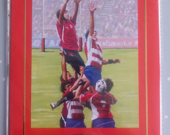 Hand made Birthday card,  Cousin , left blank inside, card and envelope