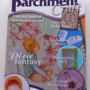 Parchment craft magazine June 2009, Freepost uk,ki image 7