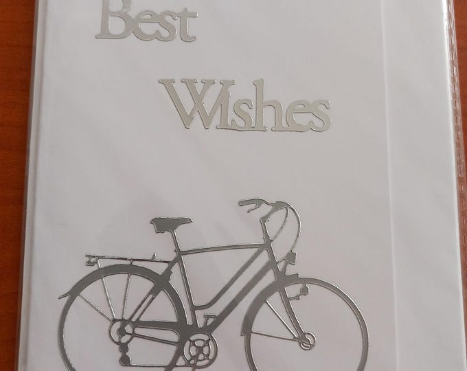 Hand made greeting card ,Foil designs various sizes ,blank card ,