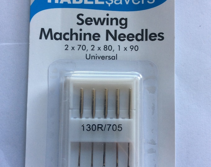 Habee savers sewing machine needles, pack of 5 , Freepost U.K.