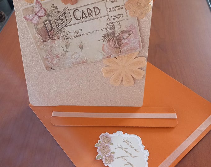 Hand made Easel cards , Various designs , all boxed , assorted styles , sizes and occasions .